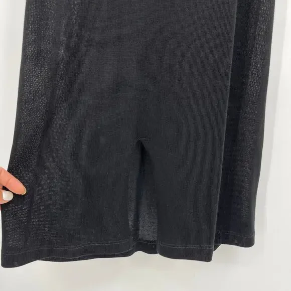 St AgniThe Knit Halter Dress in Black L